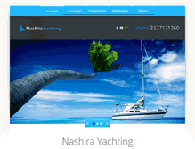 Tablet Screenshot of nashirayachting.com